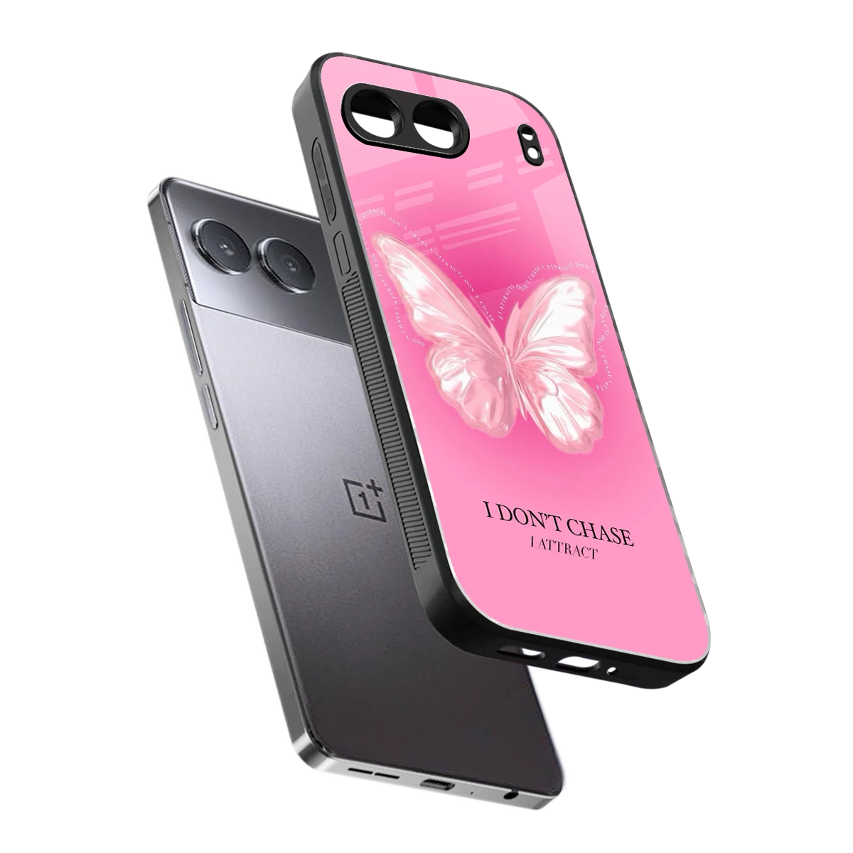 Attract Mode sleek oneplus nord 4 cover with tempered glass back and TPU edges