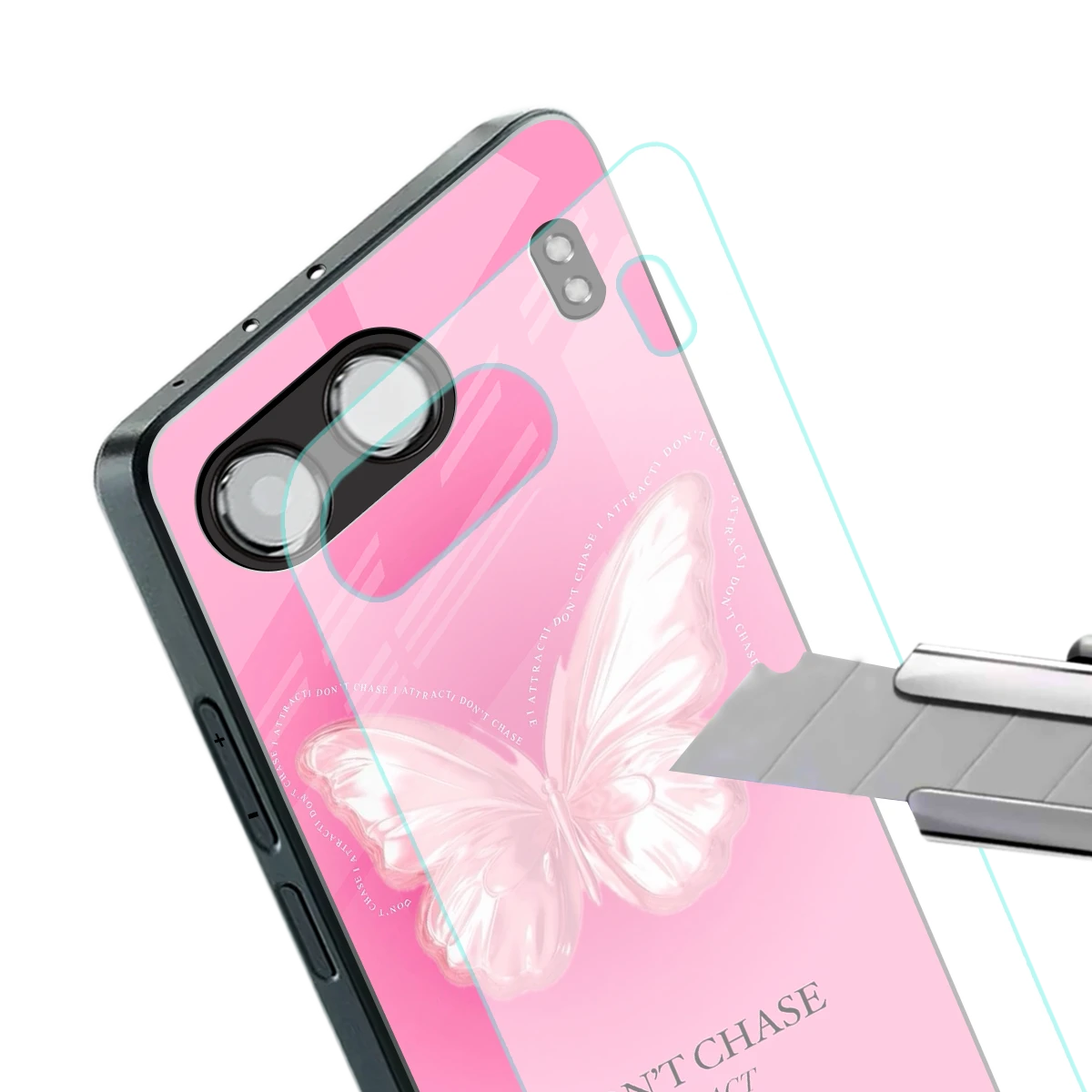 Attract Mode stylish phone case for oneplus nord 4 | glossy glass and slim fit