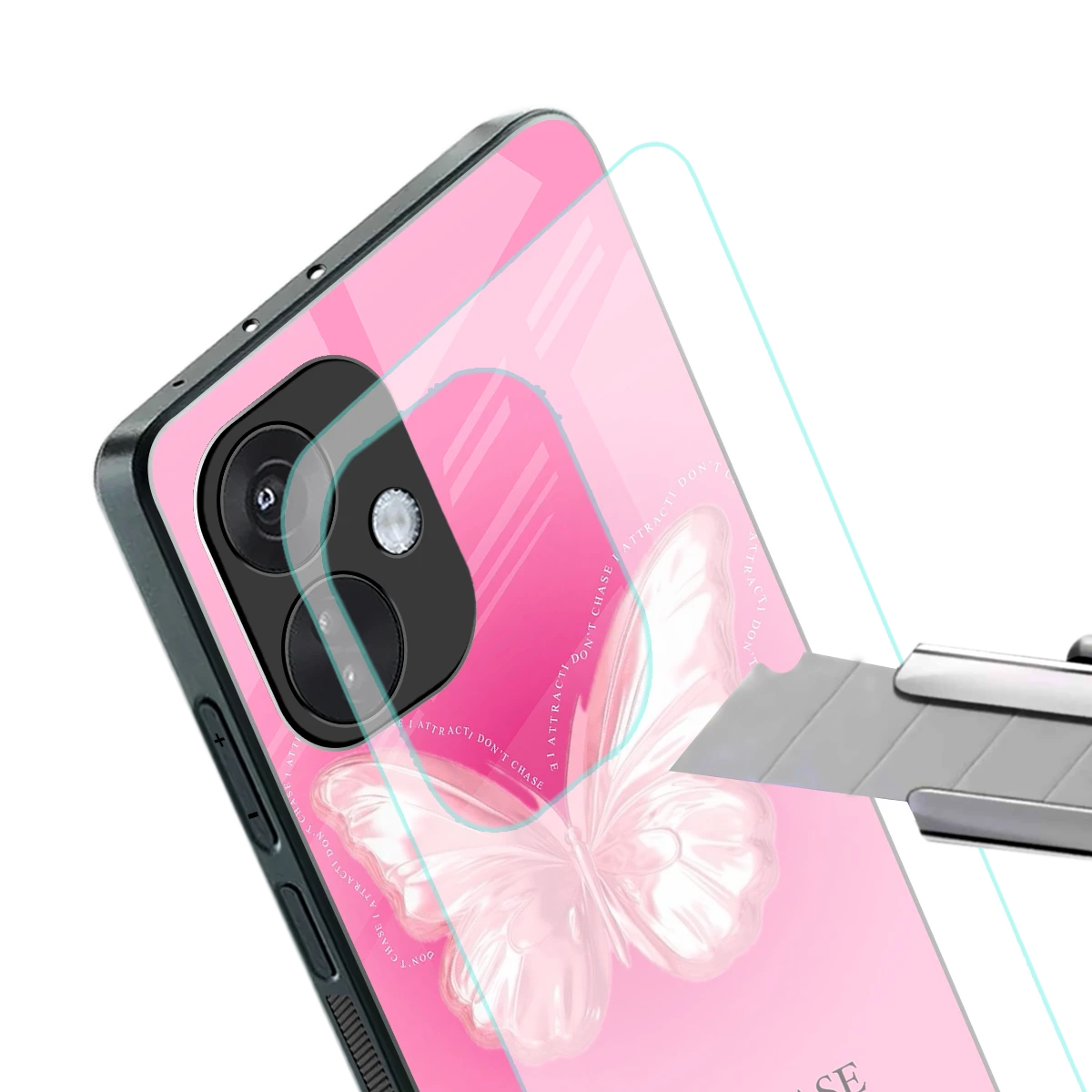 Attract Mode stylish phone case for oneplus nord ce 3 | glossy glass and slim fit