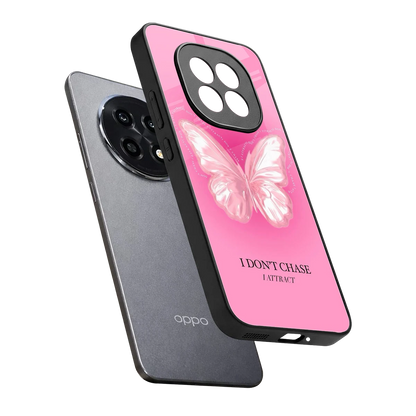 Attract Mode sleek oppo f29 pro 5g cover with tempered glass back and TPU edges