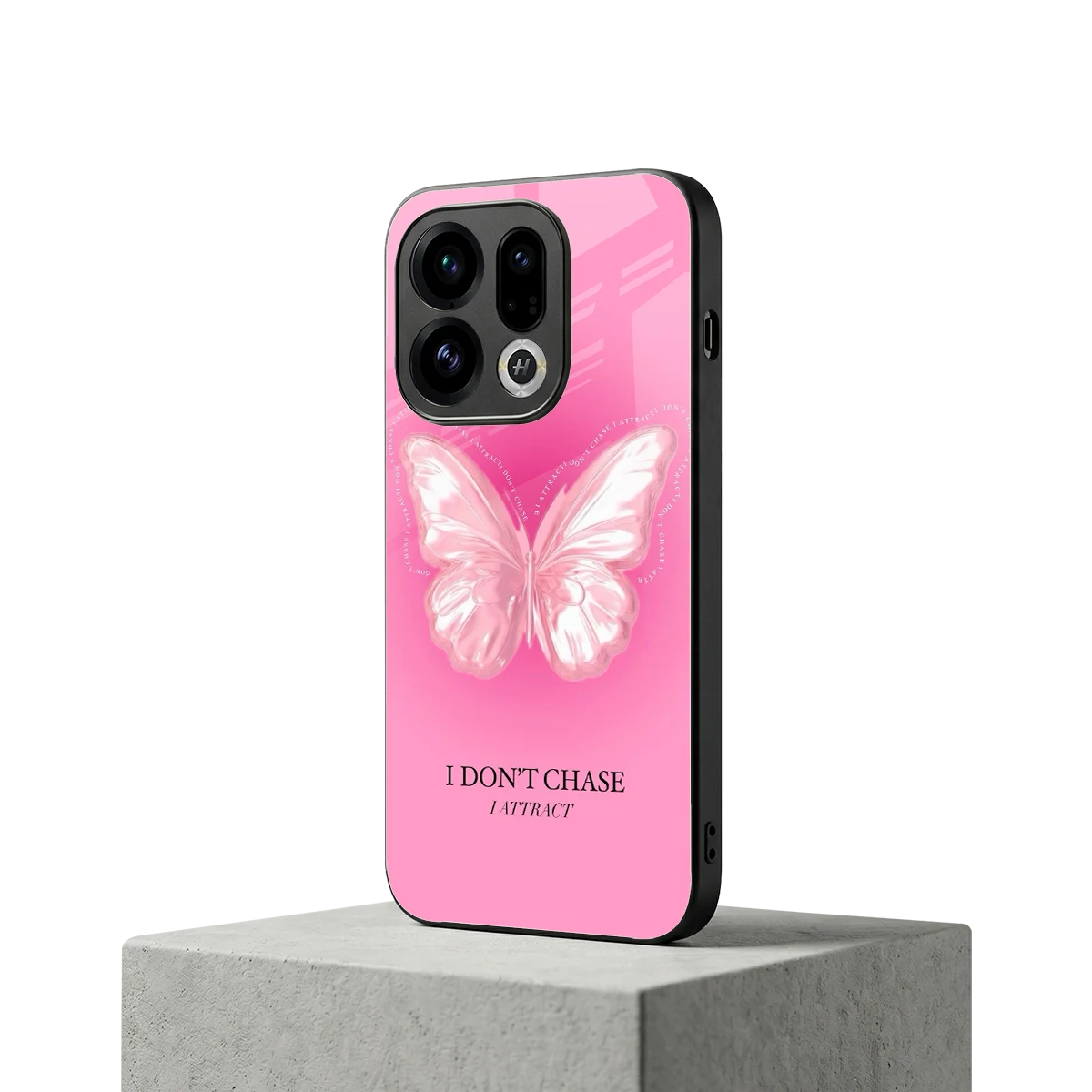 Attract Mode oppo find x9 mobile cover | shockproof glass phone case