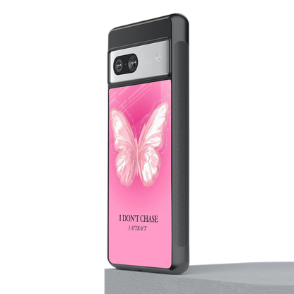 Attract Mode stylish phone case for google pixel 7a | glossy glass and slim fit