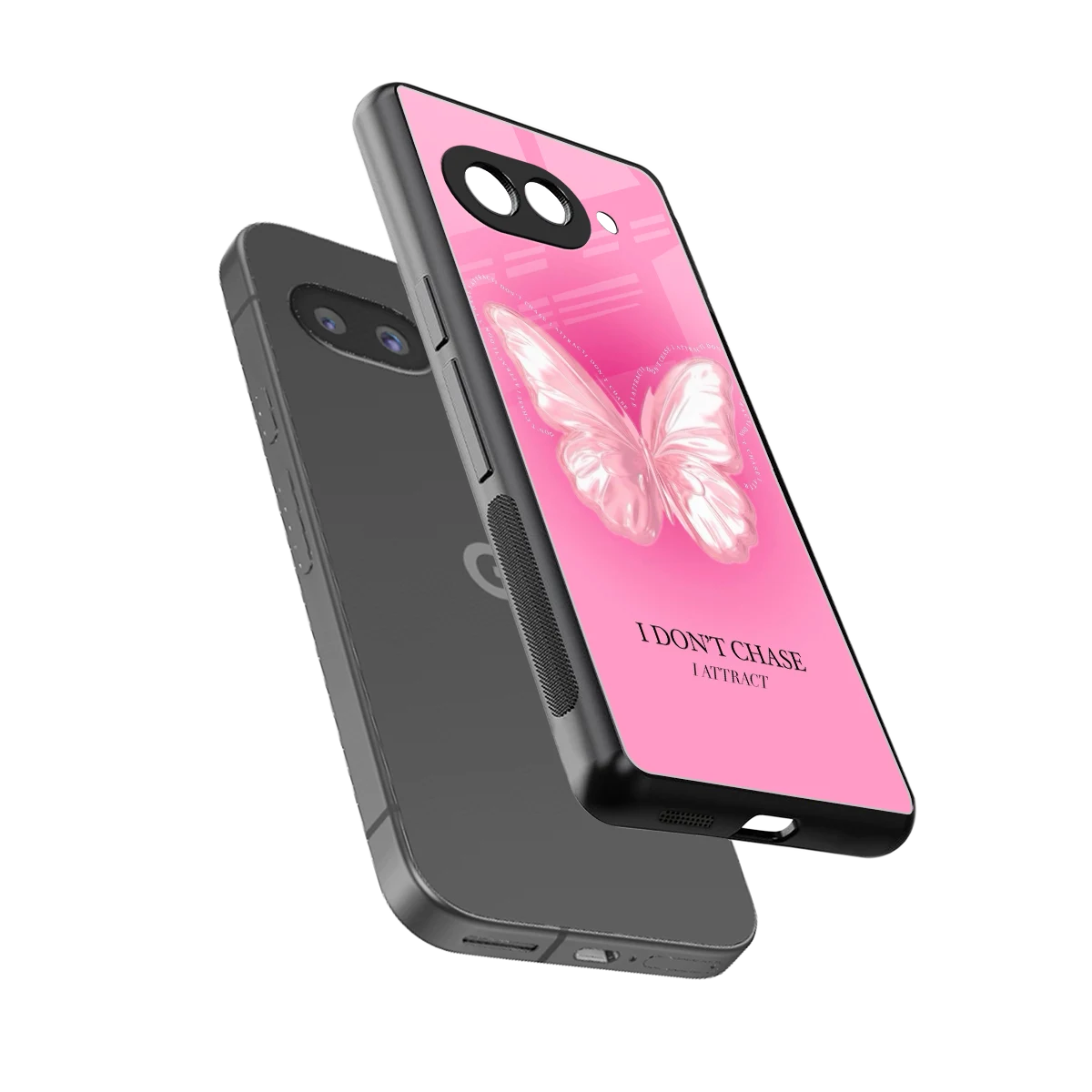 Attract Mode sleek google pixel 10a cover with tempered glass back and TPU edges