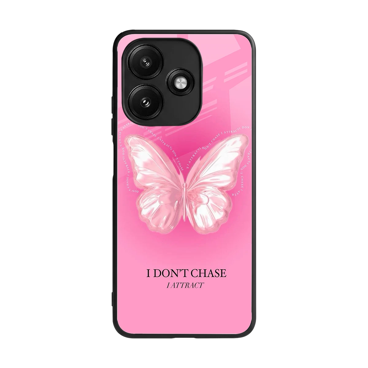 Attract Mode back phone cover | glass case for redmi 12 5g
