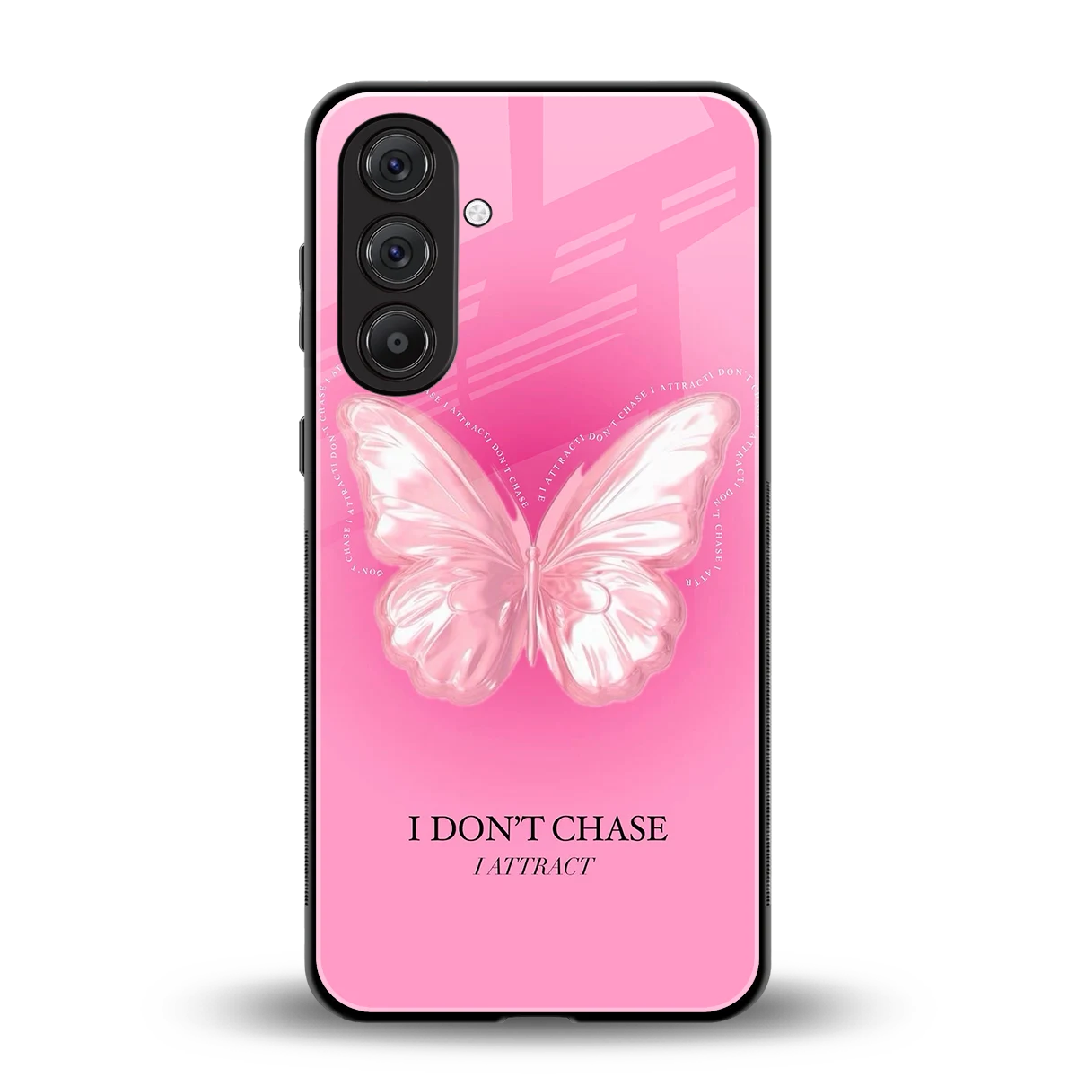 Attract Mode back phone cover | glass case for samsung galaxy a55 5g