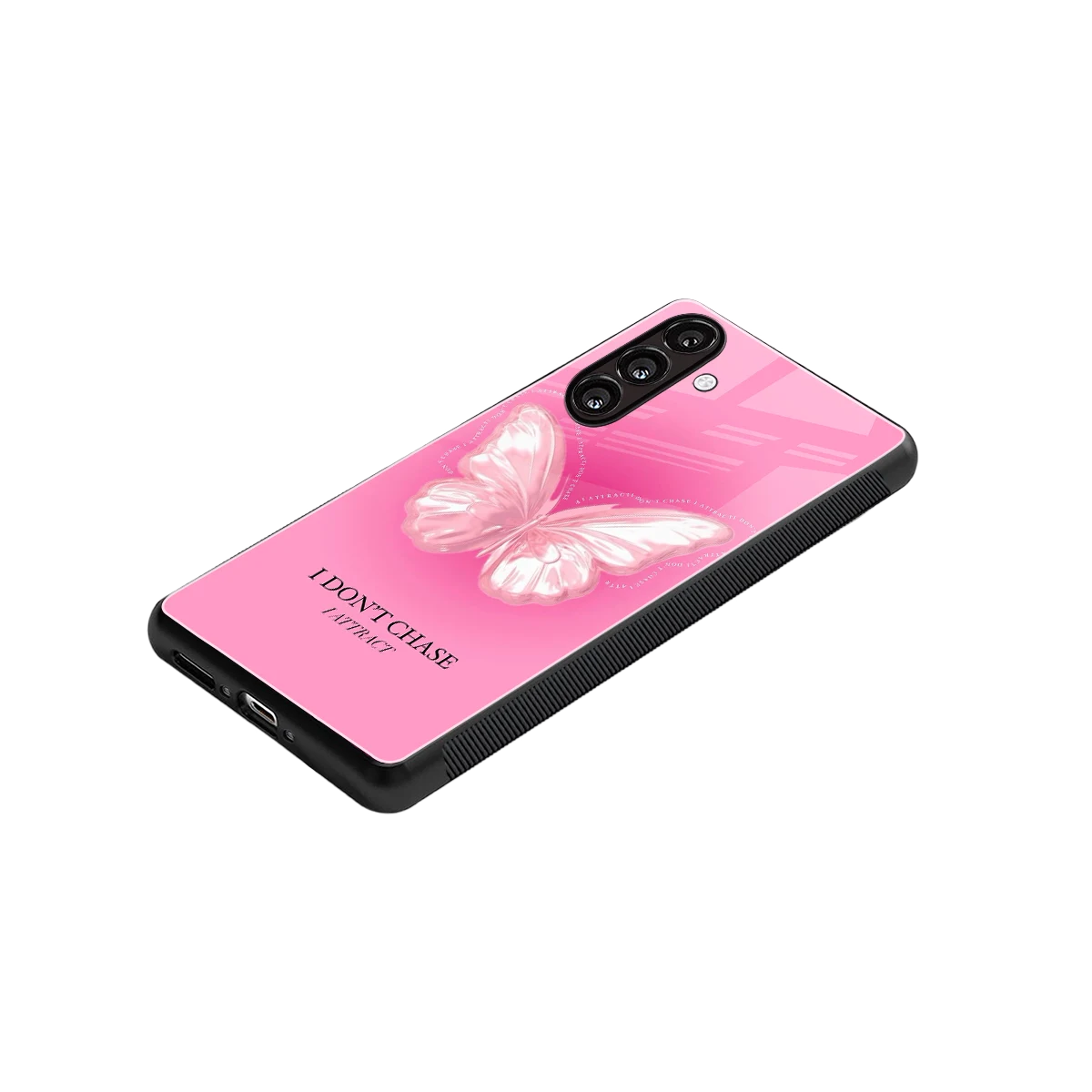 Attract Mode stylish phone case for samsung galaxy a55 5g | glossy glass and slim fit