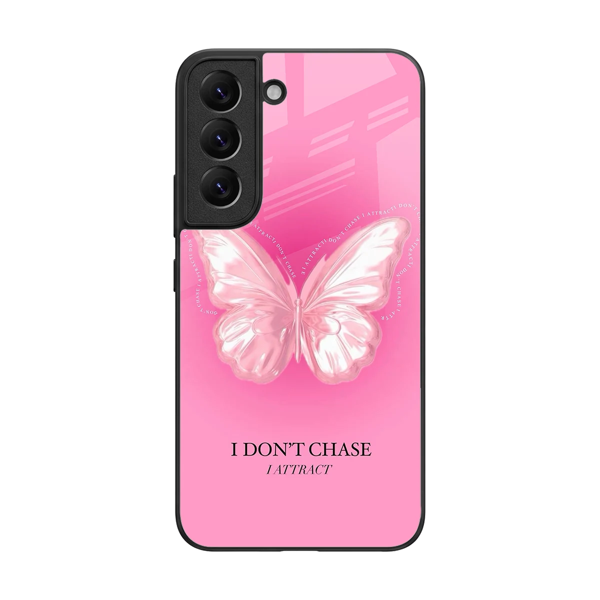 Attract Mode back phone cover | glass case for samsung galaxy s22