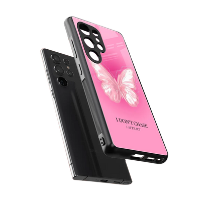 Attract Mode sleek samsung galaxy s25 ultra cover with tempered glass back and TPU edges