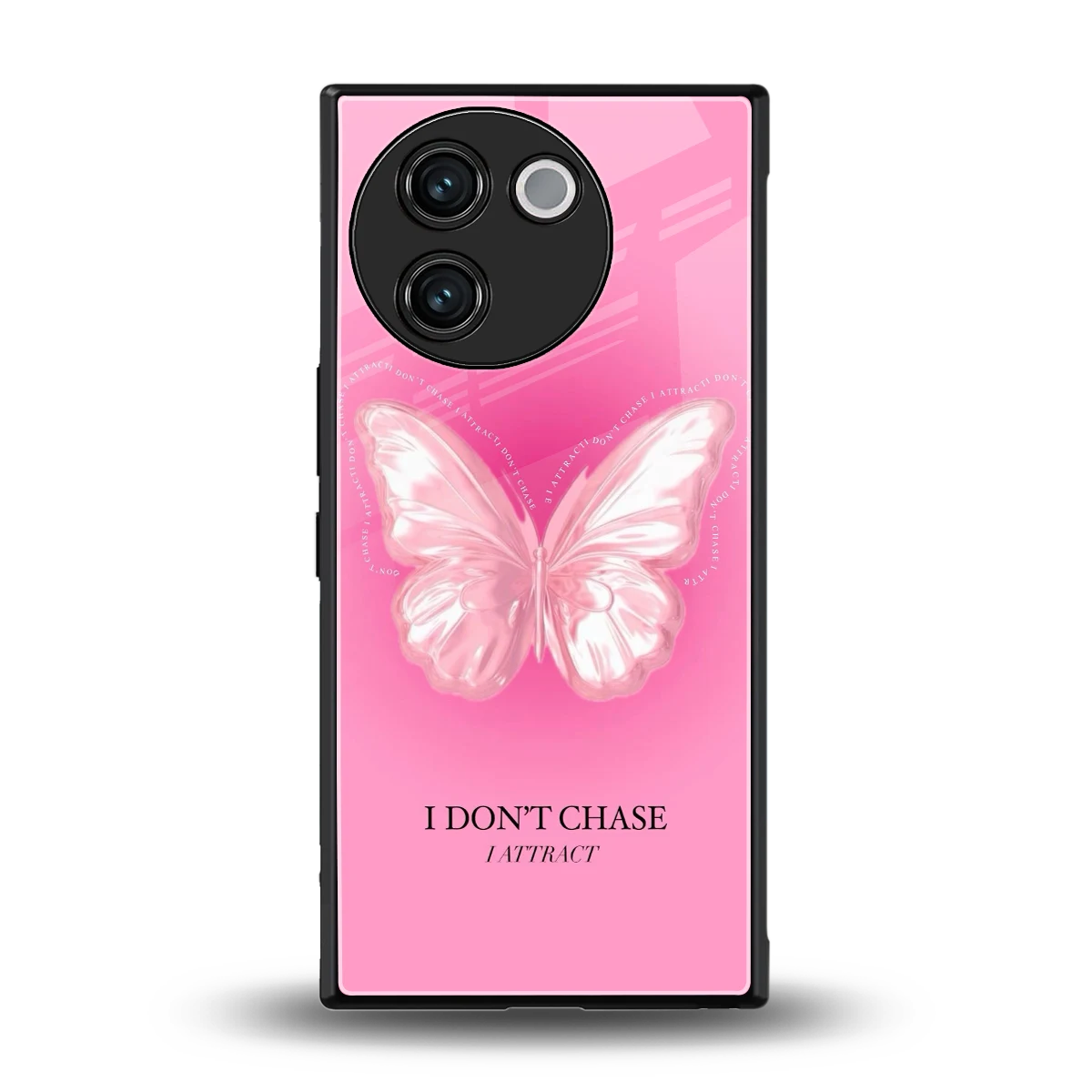 Attract Mode back phone cover | glass case for vivo v30e