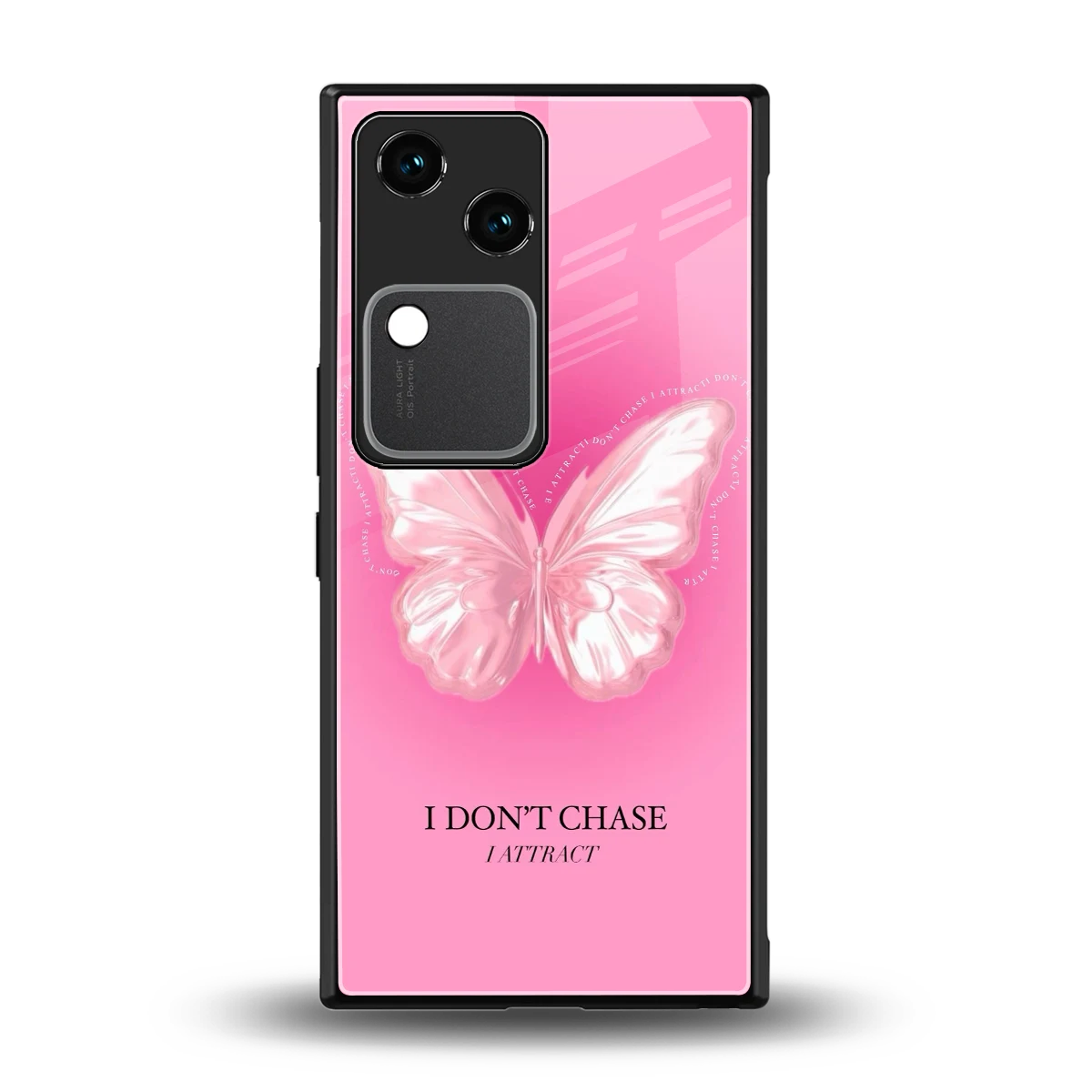 Attract Mode back phone cover | glass case for vivo v30