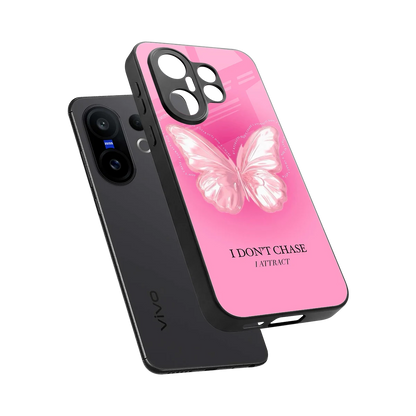 Attract Mode sleek vivo x200 fe cover with tempered glass back and TPU edges