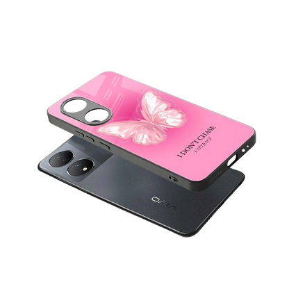 Attract Mode sleek Vivo-y100 cover with tempered glass back and TPU edges