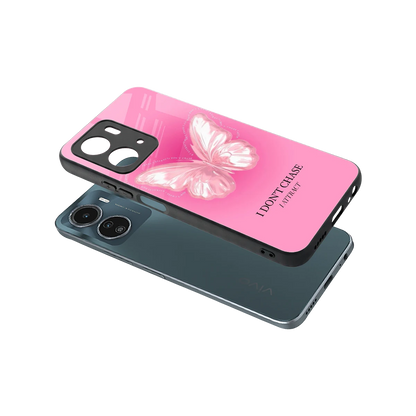 Attract Mode sleek vivo y16 cover with tempered glass back and TPU edges