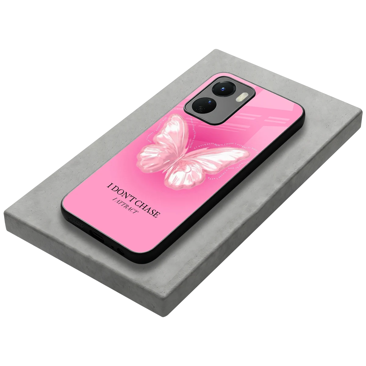 Attract Mode stylish phone case for vivo y16 | glossy glass and slim fit