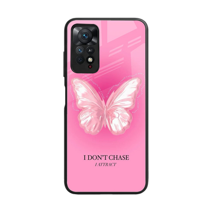 Attract Mode back phone cover | glass case for redmi note 11 pro