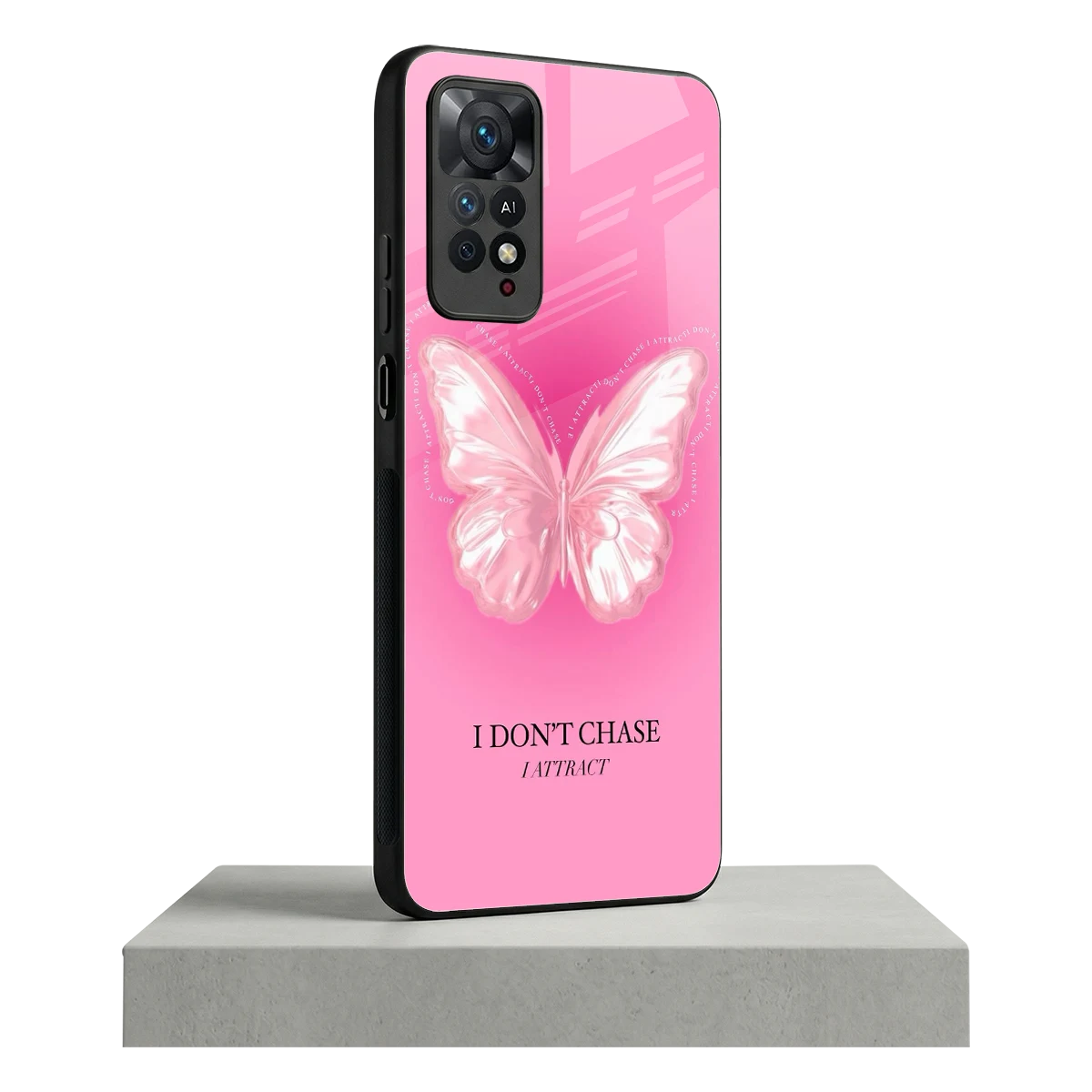 Attract Mode redmi note 11 pro mobile cover | shockproof glass phone case