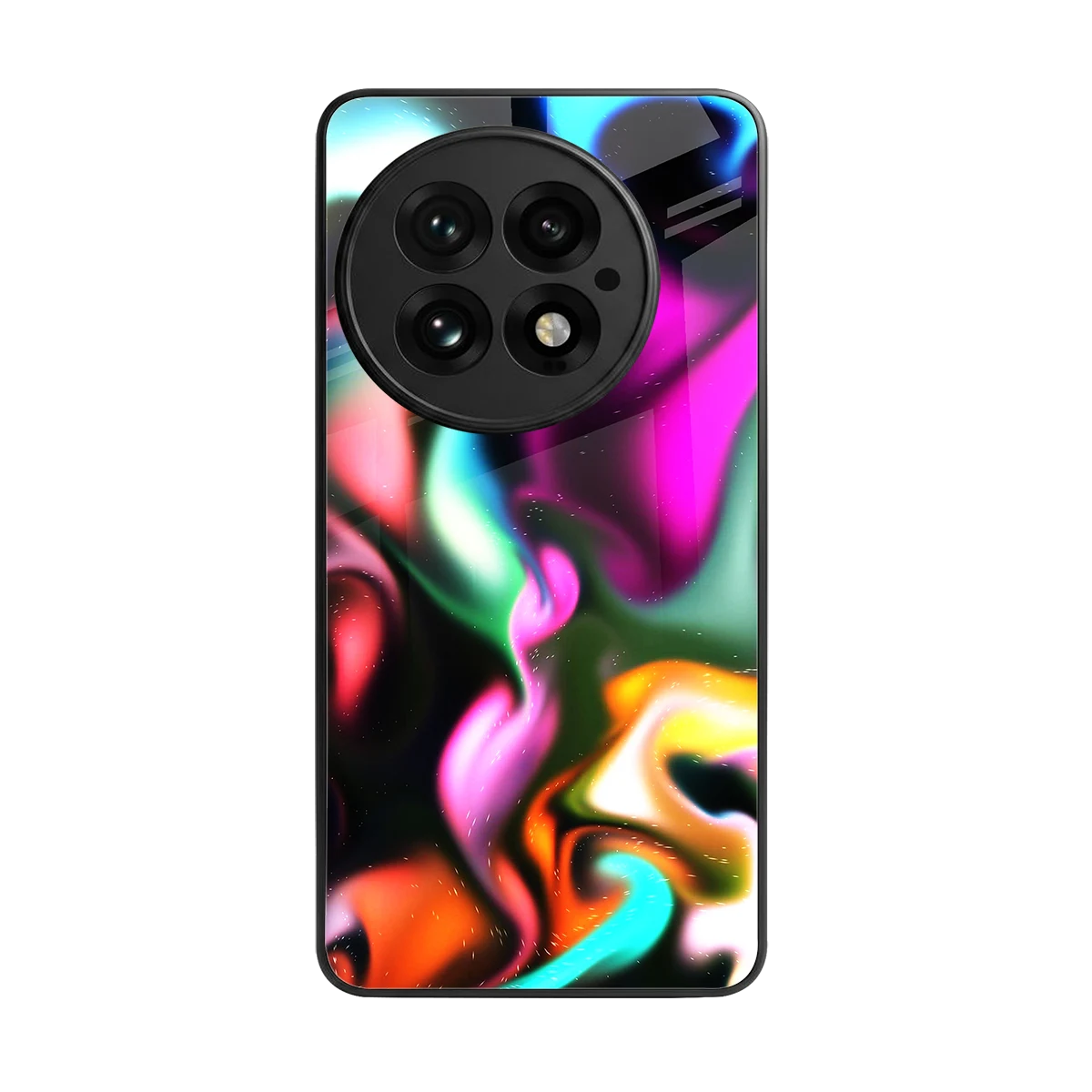 Aurora Glow back phone cover | glass case for oneplus 13
