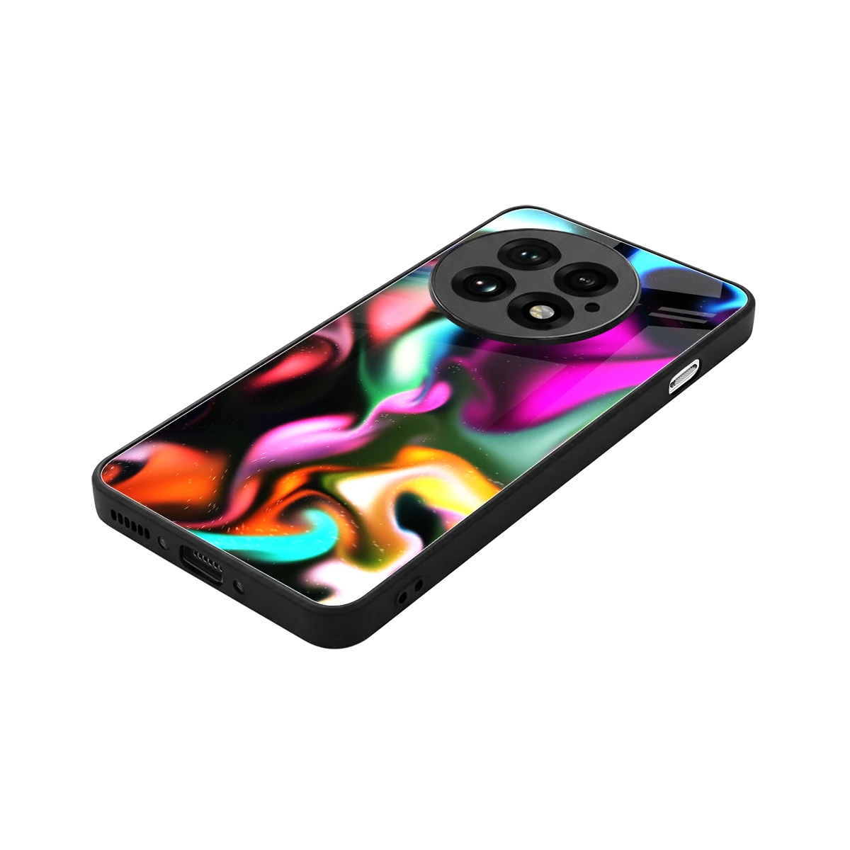 Aurora Glow stylish phone case for oneplus 13 | glossy glass and slim fit