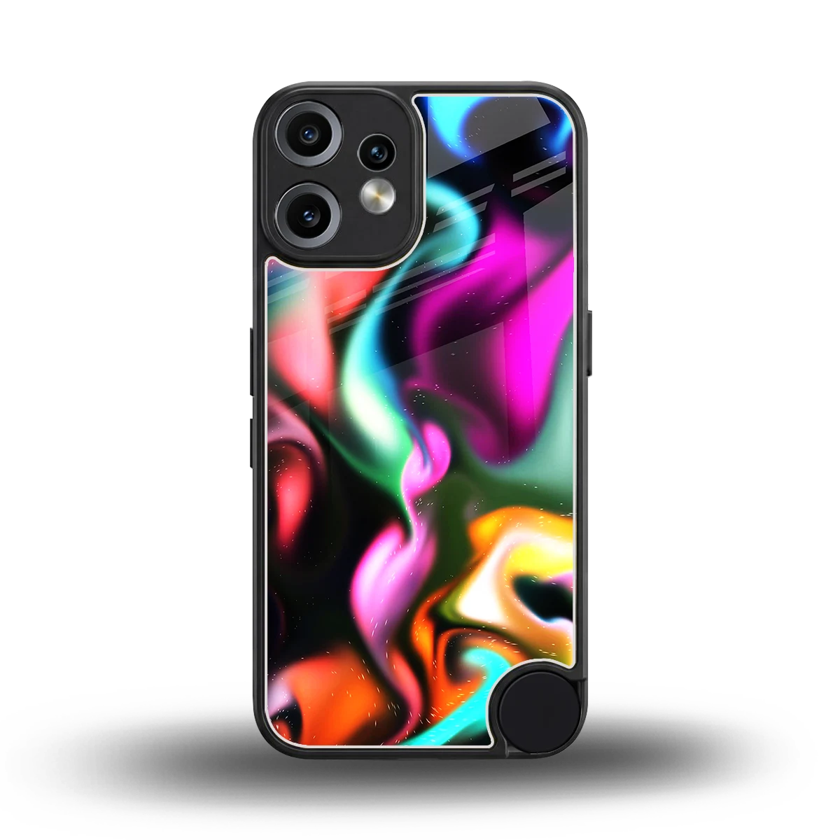 Aurora Glow back phone cover | glass case for cmf nothing phone 2 pro