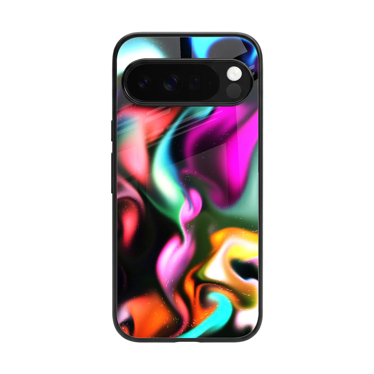 Aurora Glow back phone cover | glass case for google pixel 10 pro xl