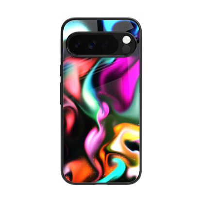 Aurora Glow back phone cover | glass case for google pixel 10 pro xl