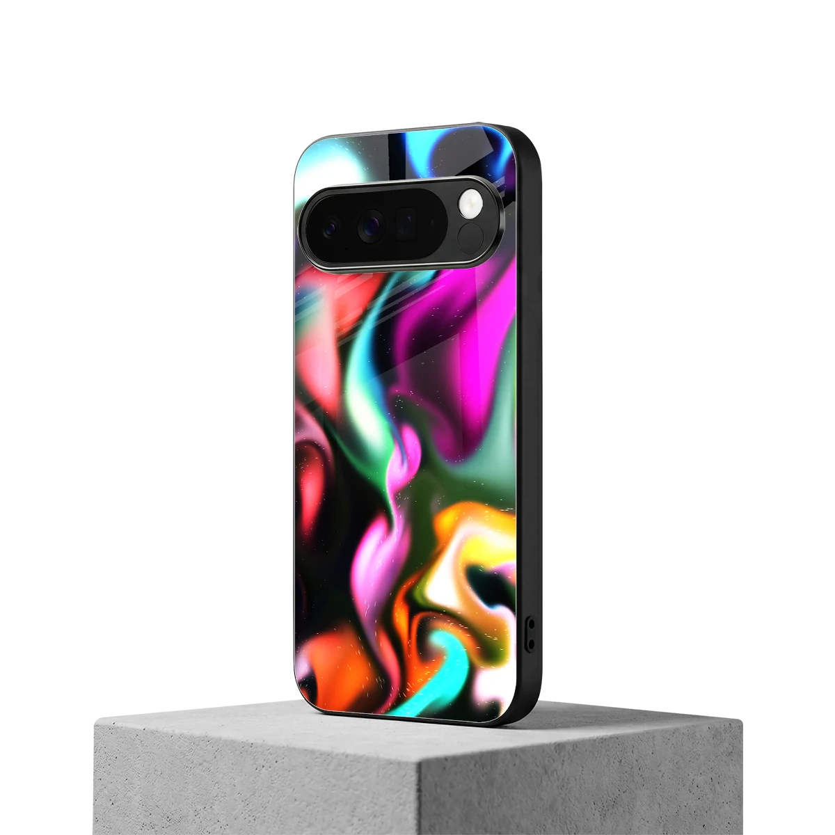 Aurora Glow google pixel 10 pro xl mobile cover | shockproof glass phone case