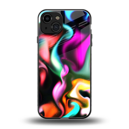Aurora Glow back phone cover | glass case for iphone 15