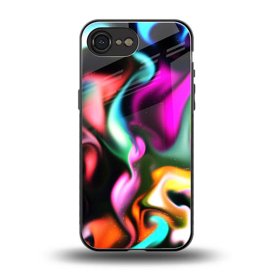 Aurora Glow back phone cover | glass case for iphone 16e