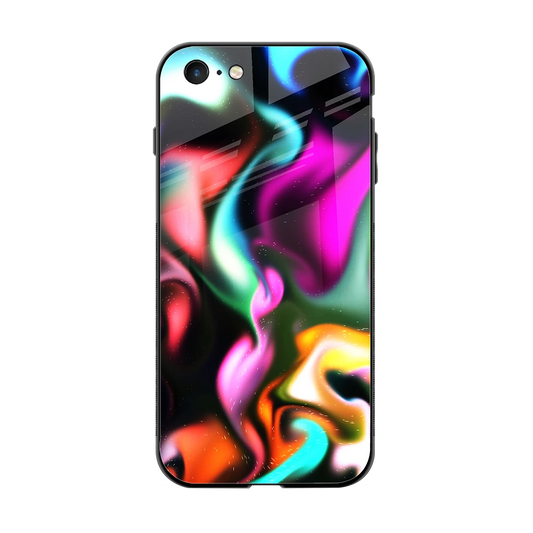 Aurora Glow back phone cover | glass case for iphone 6s
