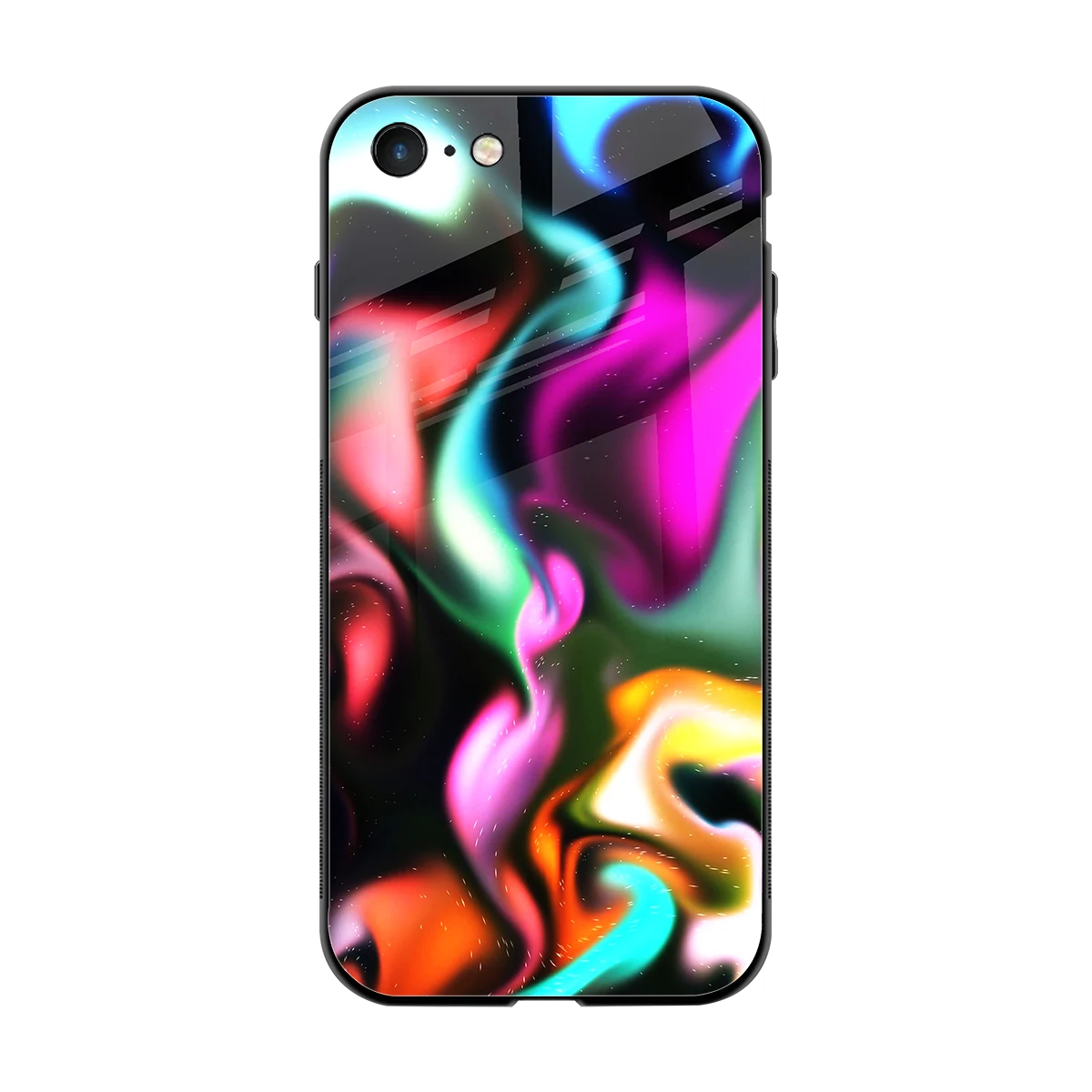 Aurora Glow back phone cover | glass case for iphone 7