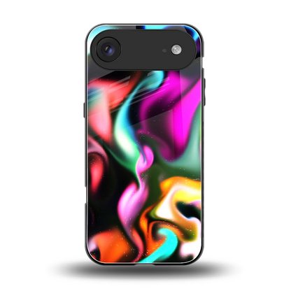 Aurora Glow back phone cover | glass case for iphone air