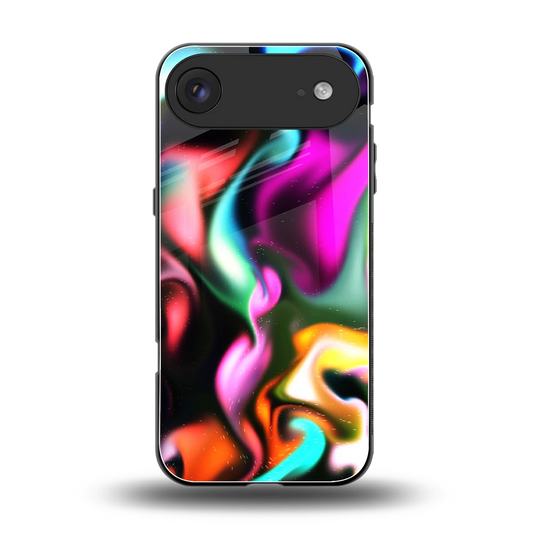 Aurora Glow back phone cover | glass case for iphone air