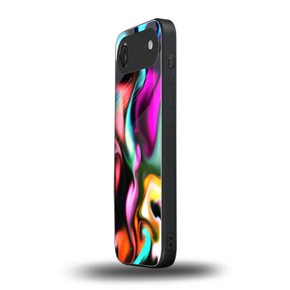 Aurora Glow iphone air mobile cover | shockproof glass phone case