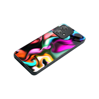 Aurora Glow stylish phone case for motorola edge 40 neo 5g | glossy glass and slim fit