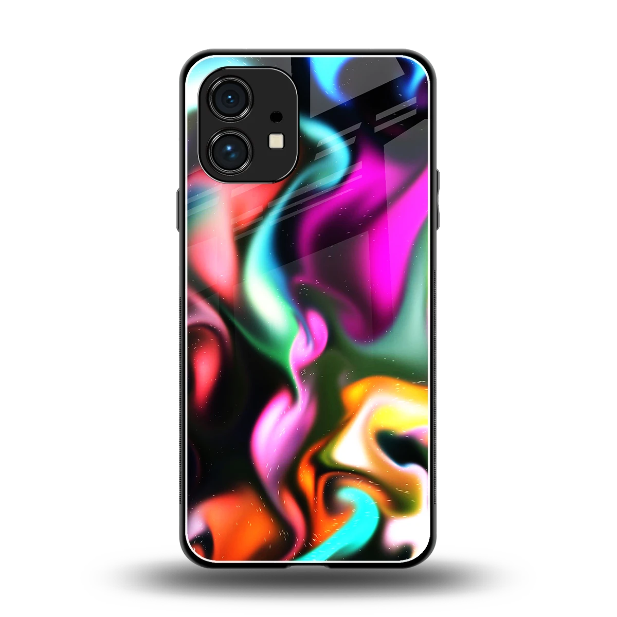 Aurora Glow back phone cover | glass case for nothing phone 1