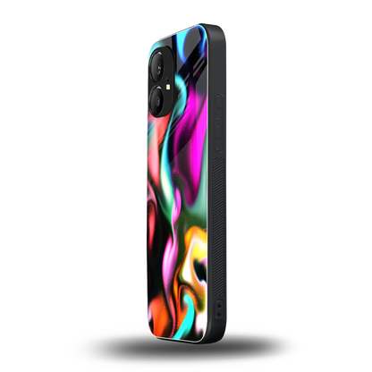 Aurora Glow nothing phone 1 mobile cover | shockproof glass phone case