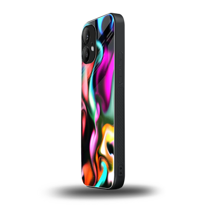 Aurora Glow nothing phone 2 mobile cover | shockproof glass phone case