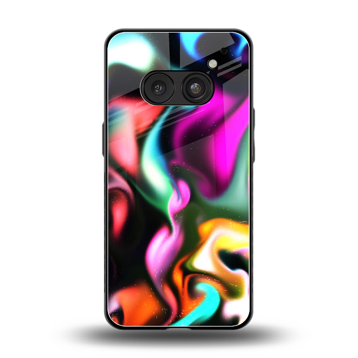 Aurora Glow back phone cover | glass case for nothing phone 2a