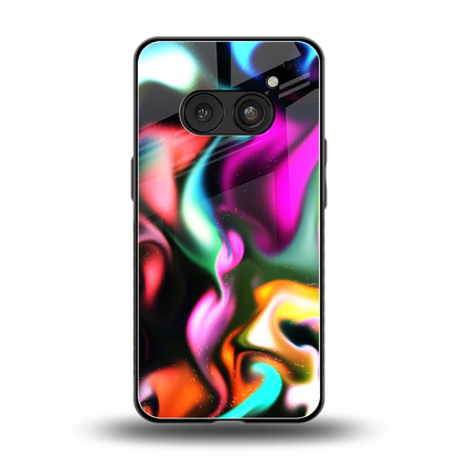Aurora Glow back phone cover | glass case for nothing phone 2a