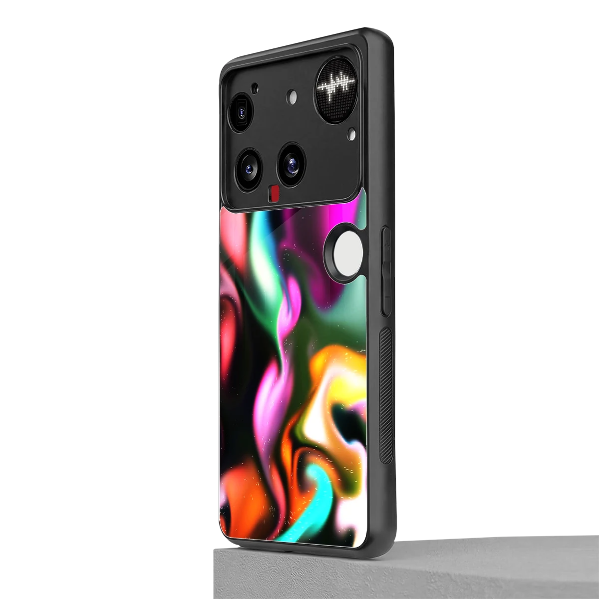 Aurora Glow nothing phone 3 mobile cover | shockproof glass phone case