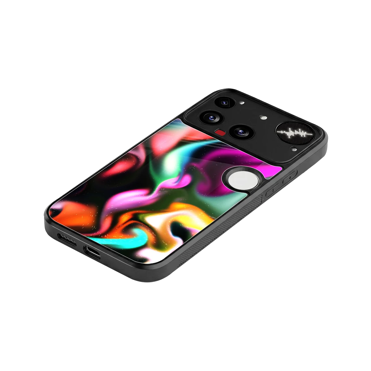 Aurora Glow stylish phone case for nothing phone 3 | glossy glass and slim fit