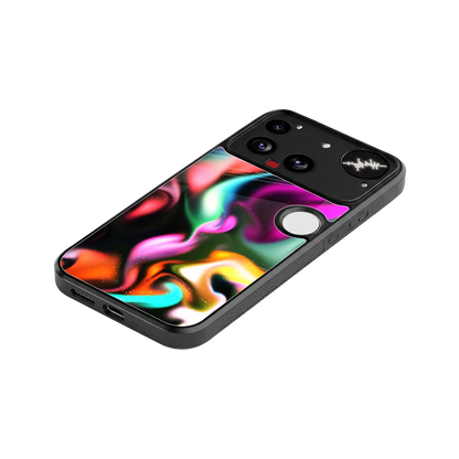 Aurora Glow stylish phone case for nothing phone 3 | glossy glass and slim fit