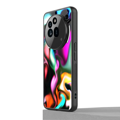Aurora Glow nothing phone 3a pro mobile cover | shockproof glass phone case