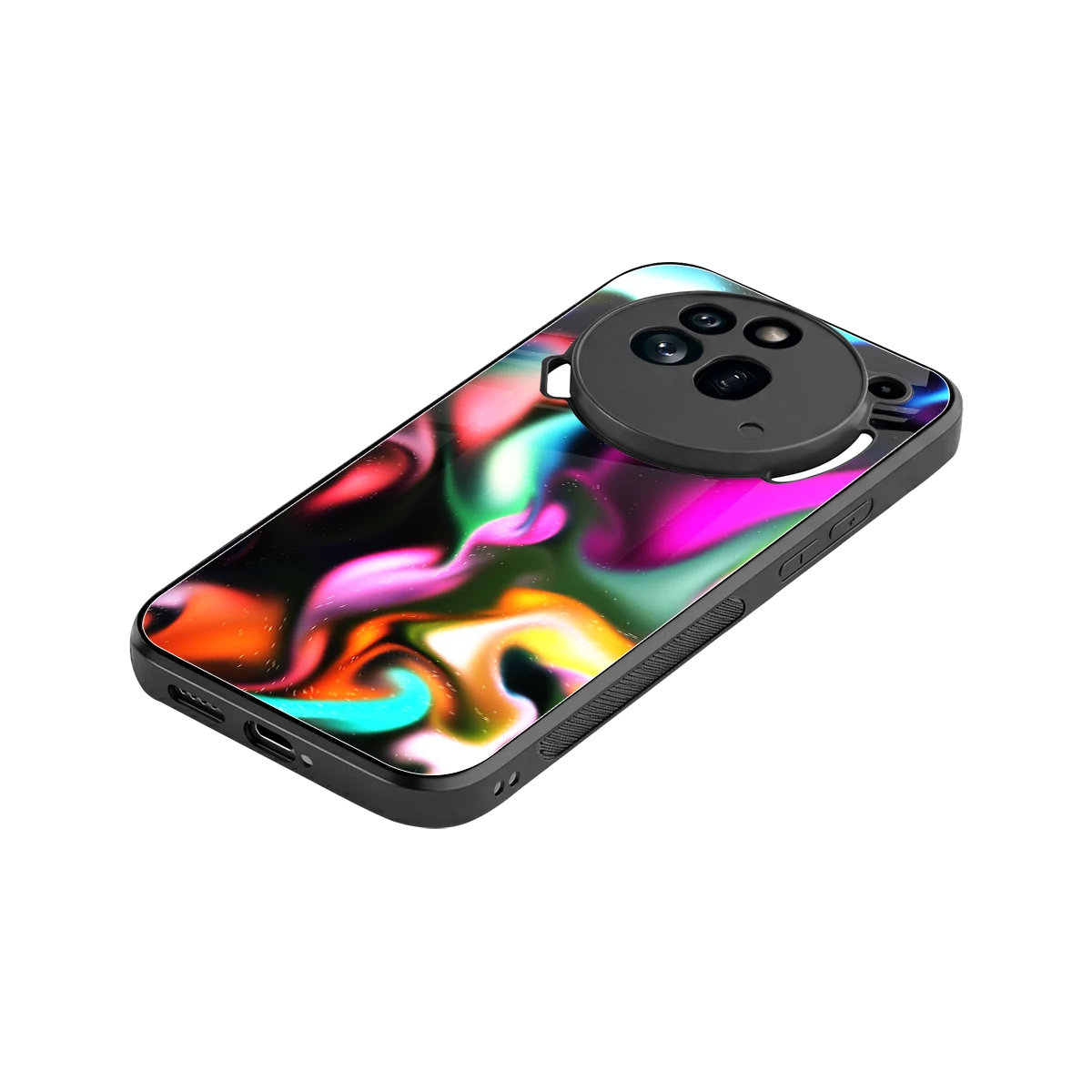 Aurora Glow stylish phone case for nothing phone 3a pro | glossy glass and slim fit