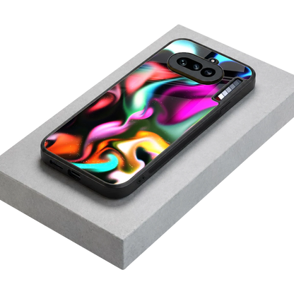 Aurora Glow stylish phone case for nothing phone 4a | glossy glass and slim fit