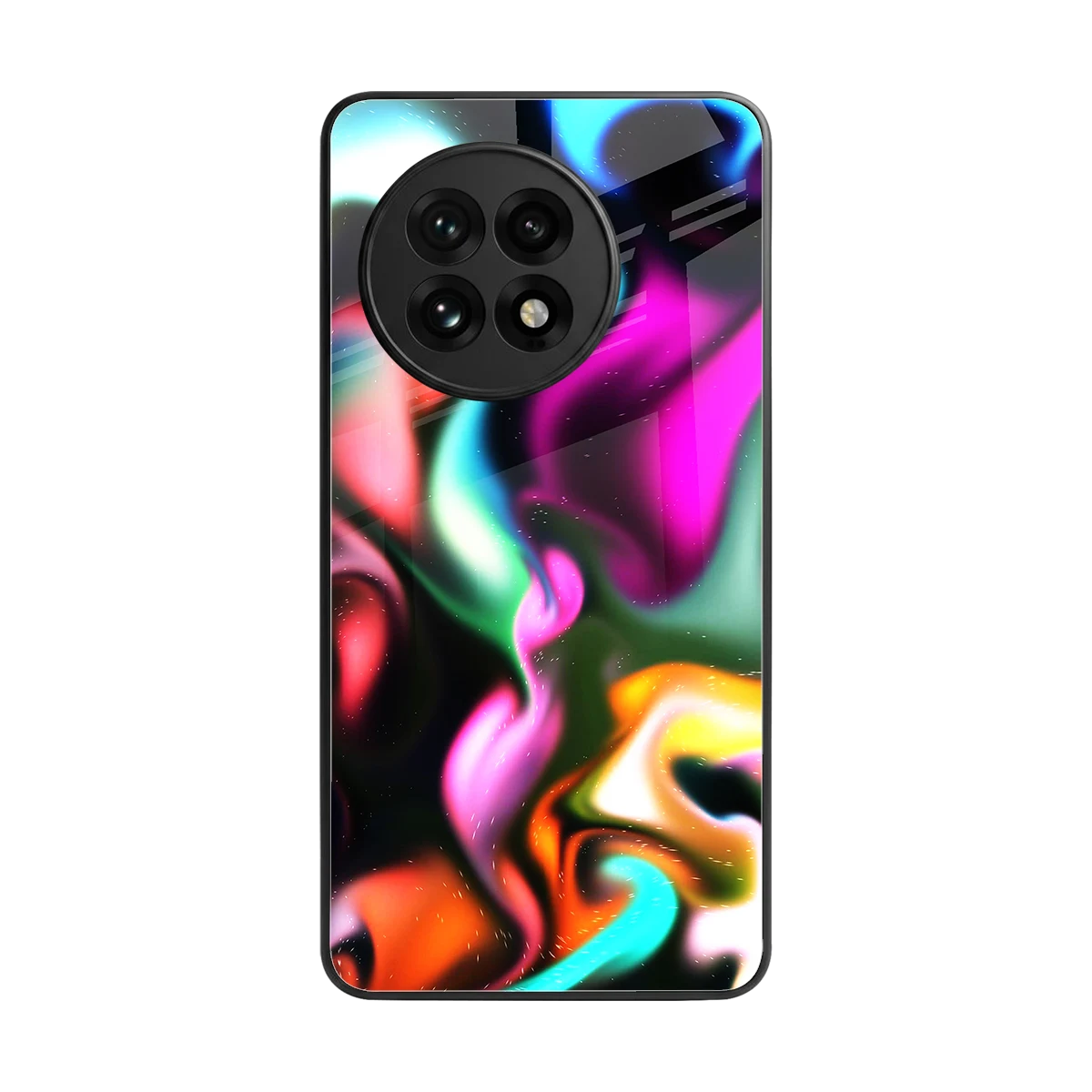 Aurora Glow back phone cover | glass case for oneplus 13r