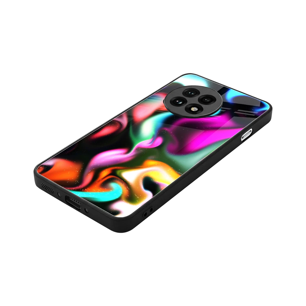 Aurora Glow stylish phone case for oneplus 13r | glossy glass and slim fit