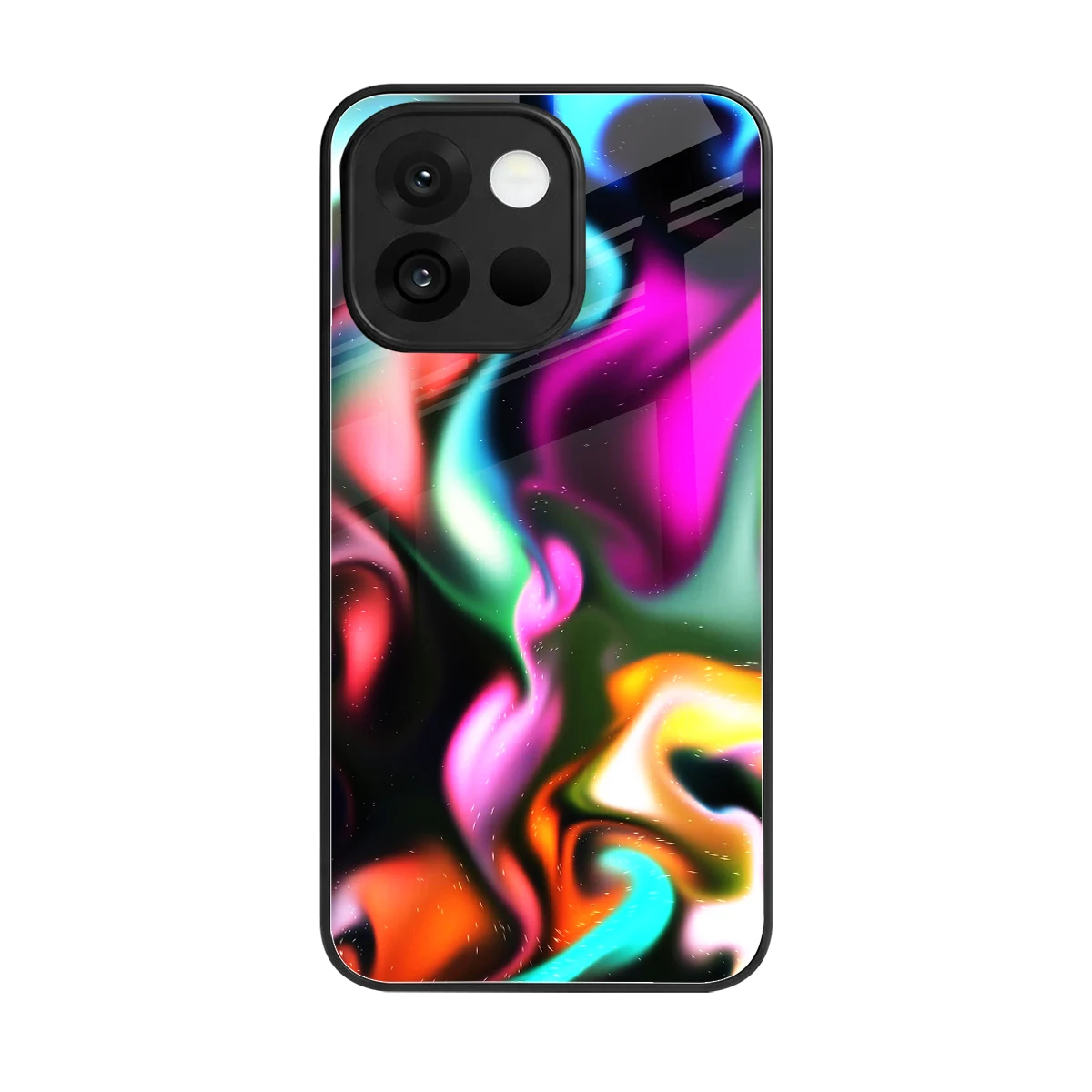 Aurora Glow back phone cover | glass case for oneplus 13s