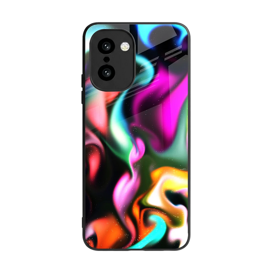 Aurora Glow back phone cover | glass case for oneplus 15r