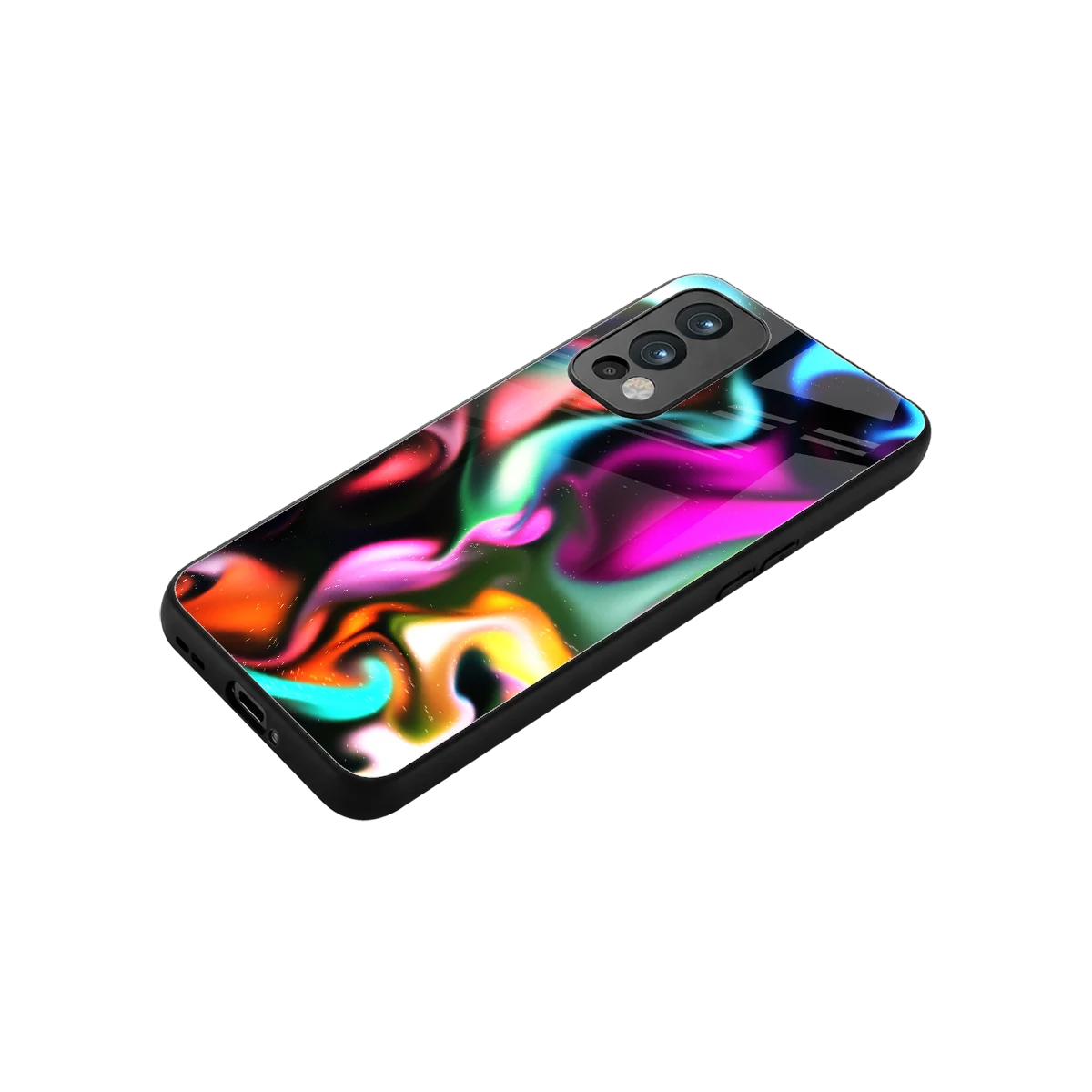 Aurora Glow stylish phone case for oneplus nord 2 | glossy glass and slim fit